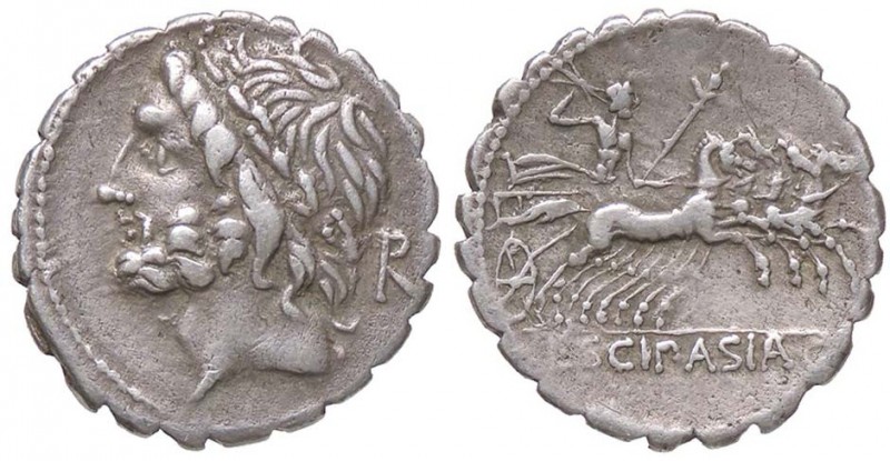 ROMANE REPUBBLICANE - CORNELIA - L. Cornelius Scipio Asiagenus (106 a.C.) - Dena...