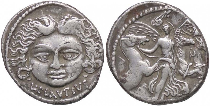 ROMANE REPUBBLICANE - PLAUTIA - L. Plautius Plancus (47 a.C.) - Denario - La Med...
