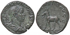 ROMANE IMPERIALI - Filippo II (247-249) - Sesterzio - Busto laureato e drappeggiato a d. /R Capra andante a s. C. 73 (AE g. 12,85)
SPL