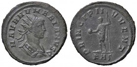 ROMANE IMPERIALI - Numeriano (283-284) - Antoniniano - Busto radiato e drappeggiato a d. /R Numeriano in abiti militari stante a s. con globo e scettr...