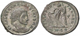 ROMANE IMPERIALI - Severo II (306-307) - Follis (Serdica) - Testa laureata a d. /R Il Genio stante a s. con patera e cornucopia C. 28 (MI g. 8,97)
BB...