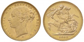 ESTERE - AUSTRALIA - Vittoria (1837-1901) - Sterlina 1883 M - San Giorgio Kr. 7 RR (AU g. 8)
qFDC