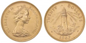 ESTERE - BAHAMAS - Elisabetta II (1952) - 20 Dollari 1967 Kr. 12 (AU g. 7,99)
FDC