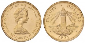 ESTERE - BAHAMAS - Elisabetta II (1952) - 20 Dollari 1971 Kr. 27 (AU g. 8,12)
FDC