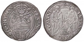 ZECCHE ITALIANE - ANCONA - Alessandro VI (1492-1503) - Grosso CNI 10; Munt. 23 R (AG g. 3,3) Ex asta Varesi XXII, lotto 220
BB+