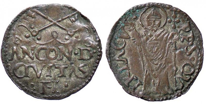 ZECCHE ITALIANE - ANCONA - Anonime attribuite a Clemente VII (Sec. XVI) - Quattr...