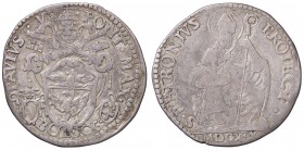 ZECCHE ITALIANE - BOLOGNA - Paolo V (1605-1621) - Lira 1619 CNI 30; Munt. 195a R (AG g. 7,45)
qBB/MB+