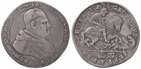 ZECCHE ITALIANE - FERRARA - Paolo V (1605-1621) - Piastra 1619 Munt. 210 RR (AG g. 31,33)
MB/qBB