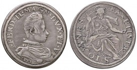 ZECCHE ITALIANE - FIRENZE - Ferdinando II (1621-1670) - Testone 1621 CNI 2/8; MIR 296/1 RR (AG g. 8,62)
qBB