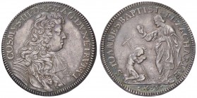 ZECCHE ITALIANE - FIRENZE - Cosimo III (1670-1723) - Mezza piastra 1676 CNI 10/14; MIR 331 RR (AG g. 15,54)
SPL