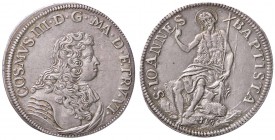 ZECCHE ITALIANE - FIRENZE - Cosimo III (1670-1723) - Testone 1676 CNI 15/19; MIR 332/2 R (AG g. 8,92) Delicata patina di antica collezione
SPL