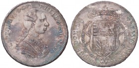 ZECCHE ITALIANE - FIRENZE - Pietro Leopoldo di Lorena (1765-1790) - Francescone 1786 CNI 149/150; MIR 384/3 RR (AG g. 27,24)Busto grande, senza rosett...