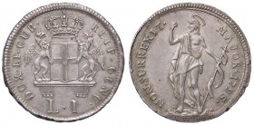 ZECCHE ITALIANE - GENOVA - Dogi Biennali (terza fase, 1637-1797) - Lira 1795 CNI 13; Mont. 54 (AG g. 3,97)
SPL