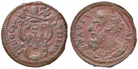 ZECCHE ITALIANE - GUBBIO - Innocenzo XIII (1721-1724) - Quattrino CNI 14; Munt. 57 R (CU g. 2,57)
qFDC