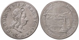 ZECCHE ITALIANE - LIVORNO - Ferdinando II (1621-1670) - Tollero 1659 CNI 4; MIR 59/2 RRR (AG g. 27,18)
BB+/BB