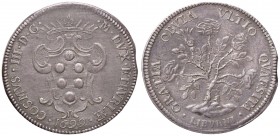 ZECCHE ITALIANE - LIVORNO - Cosimo III (1670-1723) - Pezza della rosa 1699 CNI 59; MIR 66/5 R (AG g. 25,87)
qSPL
