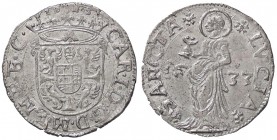 ZECCHE ITALIANE - MANTOVA - Carlo I Gonzaga (1627-1637) - Lira 1633 CNI 19/21; MIR 650 (AG g. 4,41) Eccezionale
qFDC