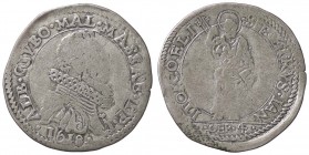 ZECCHE ITALIANE - MASSA DI LUNIGIANA - Alberico I Cybo Malaspina, secondo periodo (1568-1623) - Da 4 Cervie 1618 CNI 189 var.; MIR 313 var. RRR (AG g....