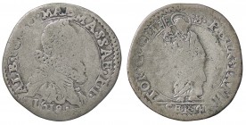 ZECCHE ITALIANE - MASSA DI LUNIGIANA - Alberico I Cybo Malaspina, secondo periodo (1568-1623) - Da 4 Cervie 1618 CNI 191 RR (AG g. 5,77)
MB