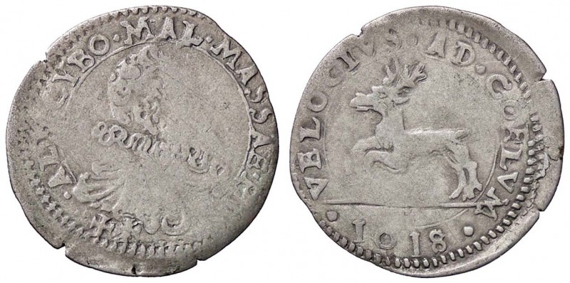 ZECCHE ITALIANE - MASSA DI LUNIGIANA - Alberico I Cybo Malaspina, secondo period...