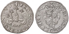 ZECCHE ITALIANE - MILANO - Francesco II Sforza (1521-1535) - 10 Soldi Crippa 5; MIR 270 NC (AG g. 4,81)
qSPL/SPL