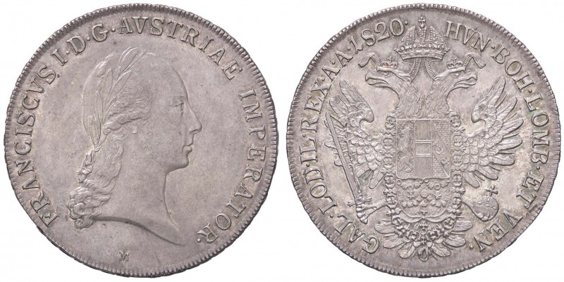 ZECCHE ITALIANE - MILANO - Francesco I d'Asburgo-Lorena (1815-1835) - Tallero di...