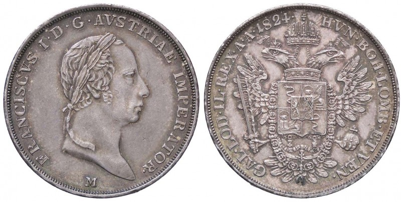 ZECCHE ITALIANE - MILANO - Francesco I d'Asburgo-Lorena (1815-1835) - Mezzo scud...