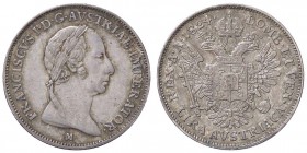 ZECCHE ITALIANE - MILANO - Francesco I d'Asburgo-Lorena (1815-1835) - Lira austriaca 1824 Pag. 144; Mont. 364 R AG
SPL/qFDC