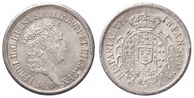 ZECCHE ITALIANE - NAPOLI - Ferdinando I di Borbone (1816-1825) - Carlino 1818 P.R. 12; Mont. 599/601 (AG g. 2,3) Delicata patina
FDC