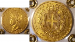 SAVOIA - Carlo Alberto (1831-1849) - 100 Lire 1835 T Pag. 141; Mont. 7 AU Sigillata Numismatica Hatria
SPL