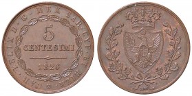 SAVOIA - Vittorio Emanuele II Re eletto (1859-1861) - 5 Centesimi 1860 (1826) B Pag. 448; Mont. 133 R CU
qFDC