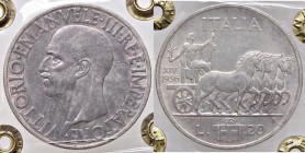SAVOIA - Vittorio Emanuele III (1900-1943) - 20 Lire 1936 XIV Impero Pag. 681; Mont. 78 R AG Sigillata Gianfranco Erpini
SPL+