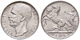 SAVOIA - Vittorio Emanuele III (1900-1943) - 10 Lire 1928 * Biga Pag. 693; Mont. 91 NC AG
qFDC