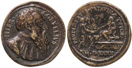 MEDAGLIE - PERSONAGGI - Girolamo Corner (capitano di Padova) (1480-1550) - Medaglia 1540 Toderi 938 R AE Opus: Cavino Ø 37
qBB