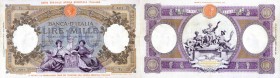 CARTAMONETA - COLONIE ED OCCUPAZIONI DI TERRITORI ITALIANI - Africa Orientale Italiana Banca d'Italia - 1.000 Lire 14/06-12/09/1938 Gav. 91 RRRR Azzol...