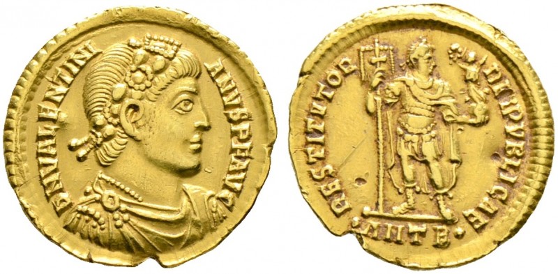 Römische Münzen. Kaiserzeit. Valentinianus I. 364-375 
Solidus 364/367 -Antioch...