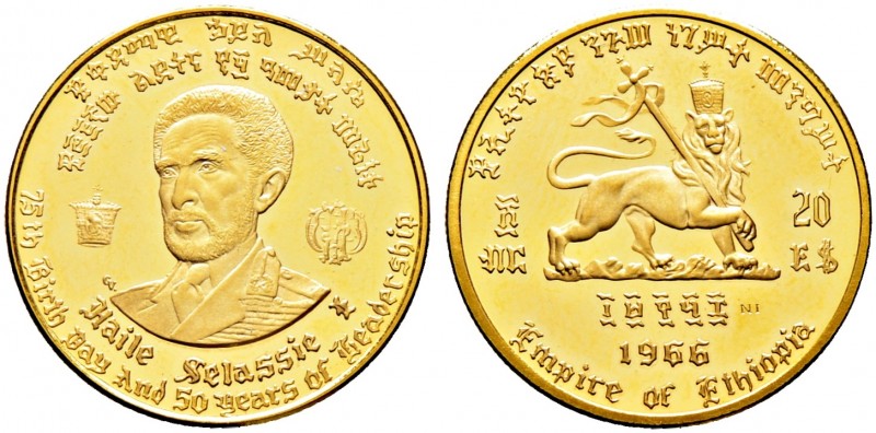 Ausländische Münzen und Medaillen. Äthiopien. Haile Selassie I. 1930-1937 und 19...
