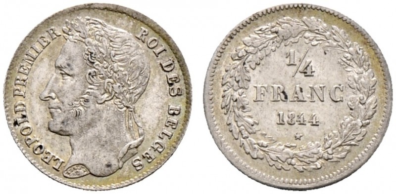 Ausländische Münzen und Medaillen. Belgien-Königreich. Leopold I. 1830-1865 
1/...