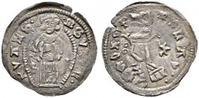 Ausländische Münzen und Medaillen. Dalmatien. Bar (Antivari). Balsa III. 1403-1421 
Grosso o.J. M SLIN.-.RVALS (retrograd). St. Laurentius von vorn i...
