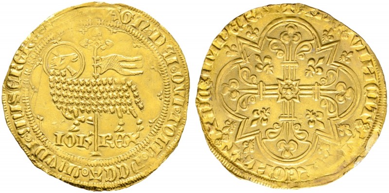 Ausländische Münzen und Medaillen. Frankreich-Königreich. Jean II. le Bon 1350-1...