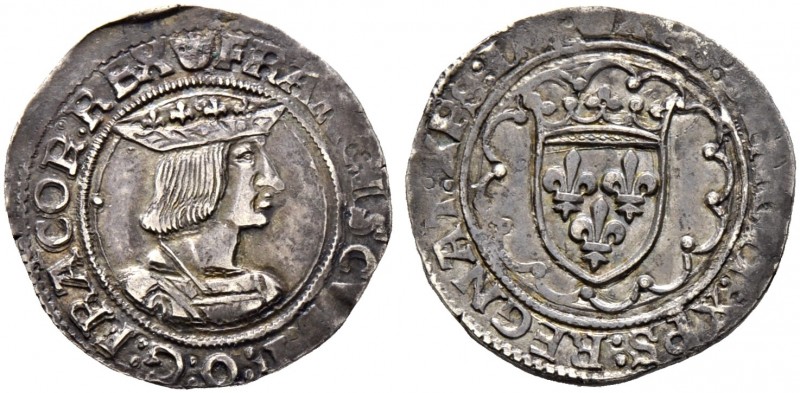 Ausländische Münzen und Medaillen. Frankreich-Königreich. Francois I. 1515-1547 ...