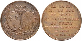 Ausländische Münzen und Medaillen. Frankreich-Königreich. Louis XVIII. 1814, 1815-1824 
5 Francs 1817 -Paris-. Stempel von N. Tiolier. PROBE (ESSAI) ...