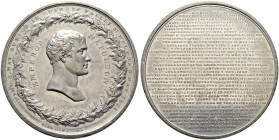 Ausländische Münzen und Medaillen. Frankreich-Königreich. Louis XVIII. 1814, 1815-1824 
Zinnmedaille 1821 mit Signatur F (geprägt bei Thomason & Jone...