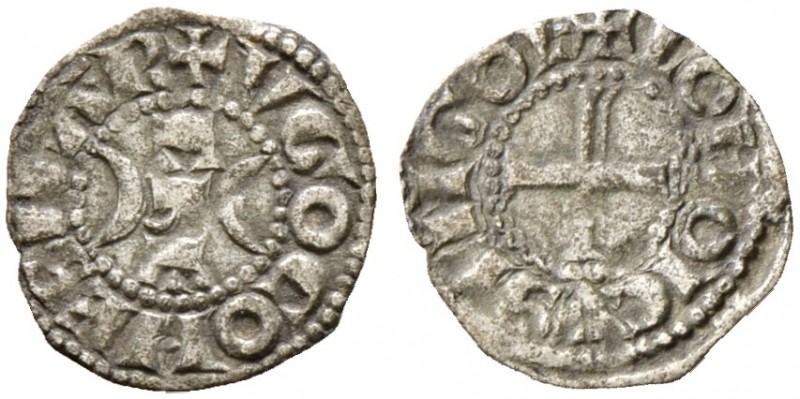 Ausländische Münzen und Medaillen. Frankreich-La Marche. Hugues XI. 1249-1260 
...