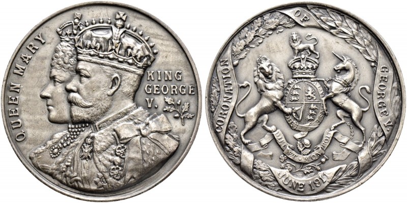 Ausländische Münzen und Medaillen. Großbritannien. George V. 1910-1937 
Matt ve...
