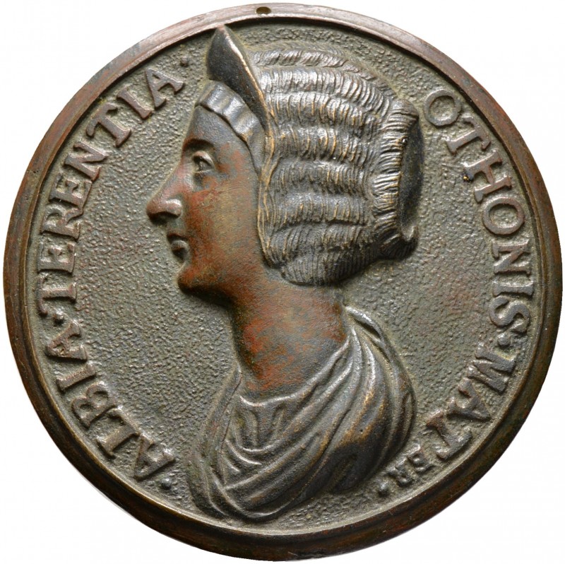 Ausländische Münzen und Medaillen. Italien. 
Einseitige Bronzemedaille o.J. (16...
