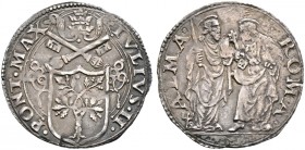 Ausländische Münzen und Medaillen. Italien-Kirchenstaat (Vatikan). Julius II. (Giuliano Della Rovere) 1503-1513 
Giulio o.J. -Rom-. Münzmeister Banco...