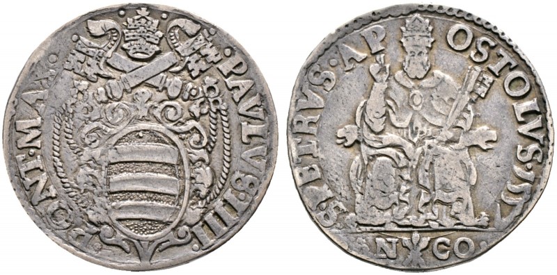 Ausländische Münzen und Medaillen. Italien-Kirchenstaat (Vatikan). Paul IV. (Gia...