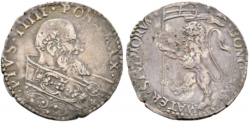 Ausländische Münzen und Medaillen. Italien-Kirchenstaat (Vatikan). Pius V. (Anto...