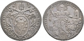 Ausländische Münzen und Medaillen. Italien-Kirchenstaat (Vatikan). Pius VI. (Giovanni Angelo Braschi) 1775-1799 
Scudo 1780 -Rom-. Berman 2958, Munt....